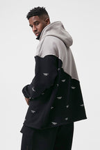 STEEPC Logo Removable Collar Hoodie