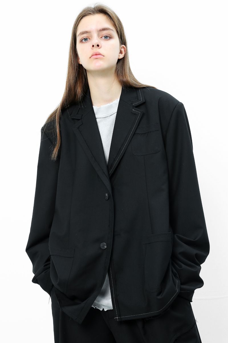 Unknown World Old Raw Blazer