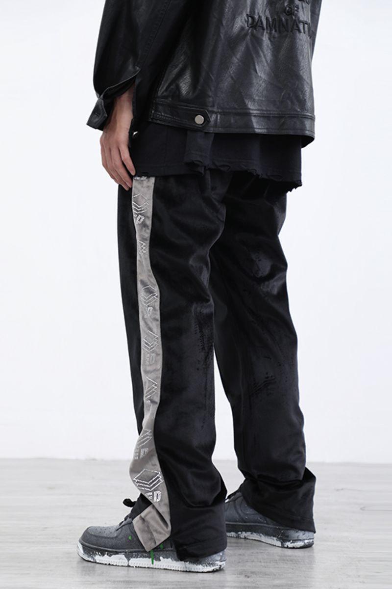 CZ Editorial Department Velvet Track Pants