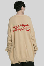 Observer Lab Beethoven Ripped Sweater