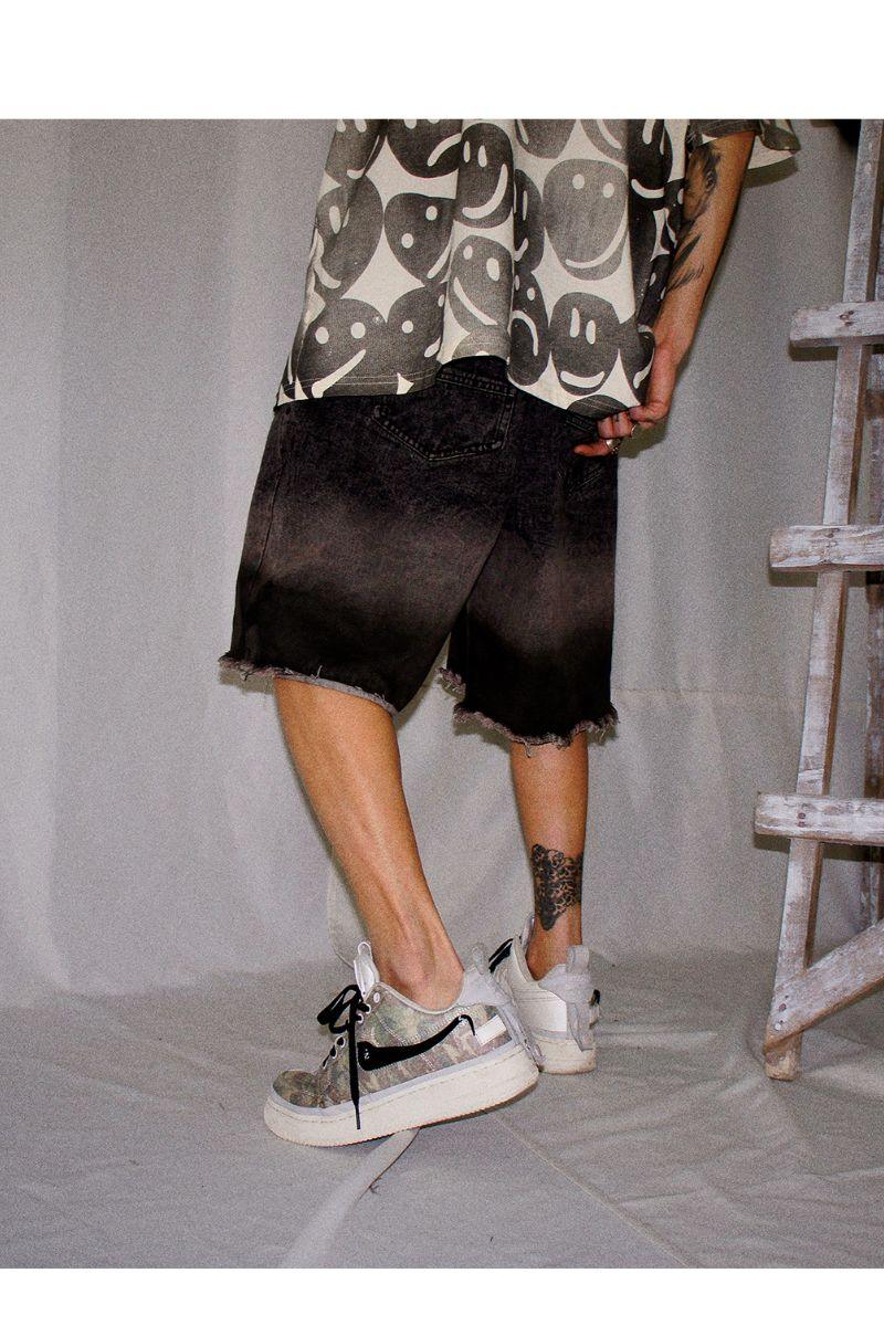 CZ Tie Dyed Jeans Shorts