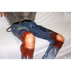 CZ Flame Painted Retro Jeans