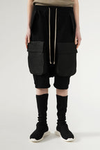 Unknown World Logo Drawstrings Shorts