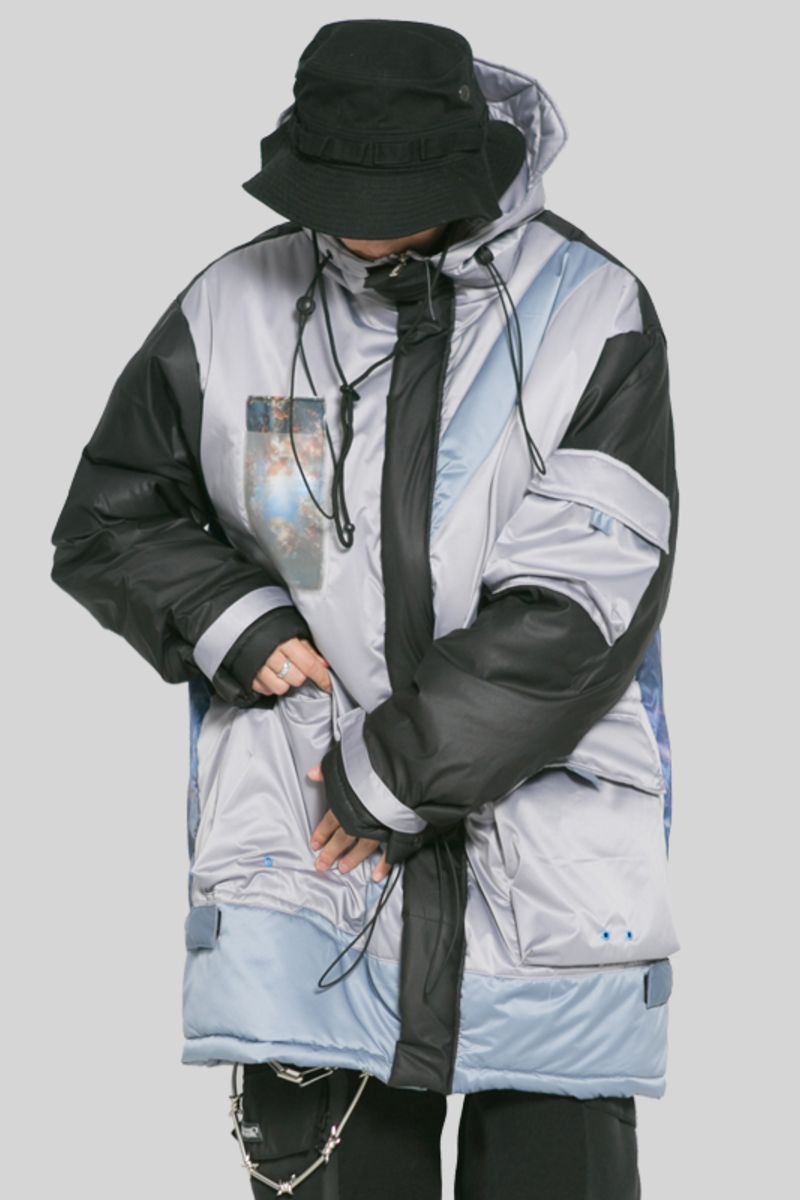 Observer Lab Religious Painting Thermal Long Jacket