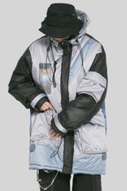Observer Lab Religious Painting Thermal Long Jacket