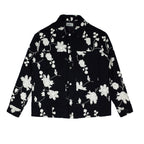 Empty Reference Embroidered Flowers Jacket