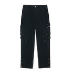 STEEPC Multi Pocket Straight Jeans