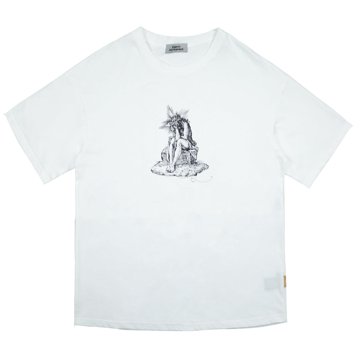 Empty Reference Thinking Jesus Tee