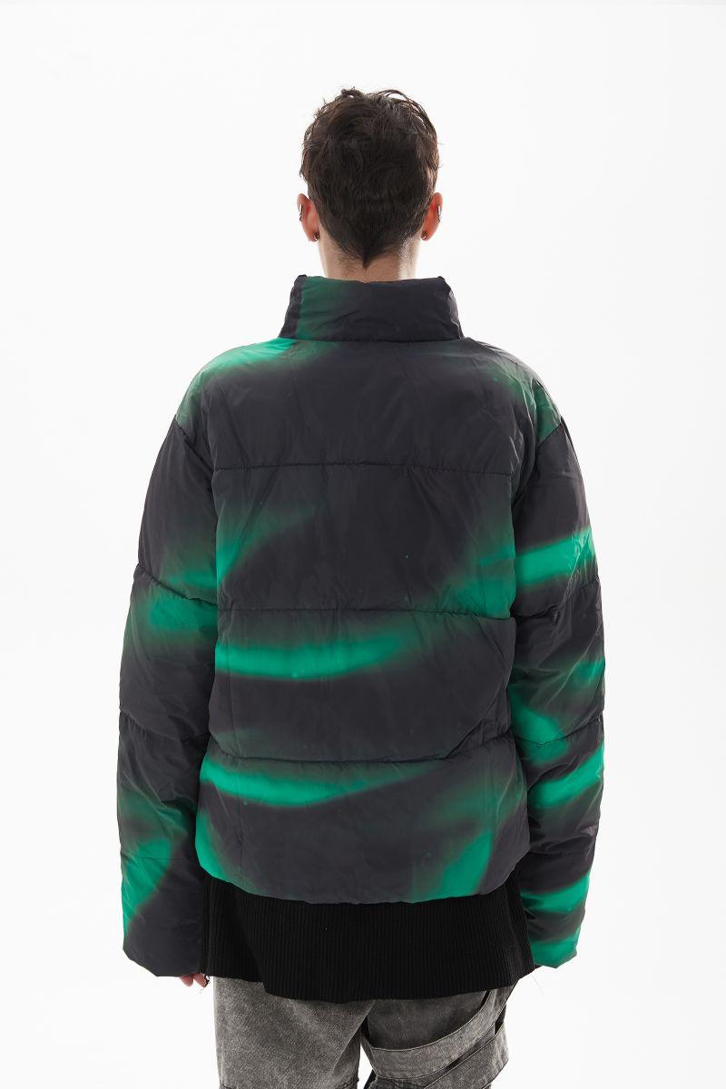 CZ Aurora Borealis Down Puffer Jacket