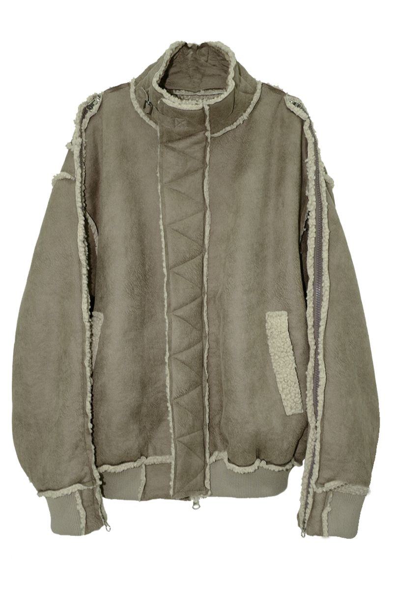 Unknown World FW19 Suede Moto Jacket