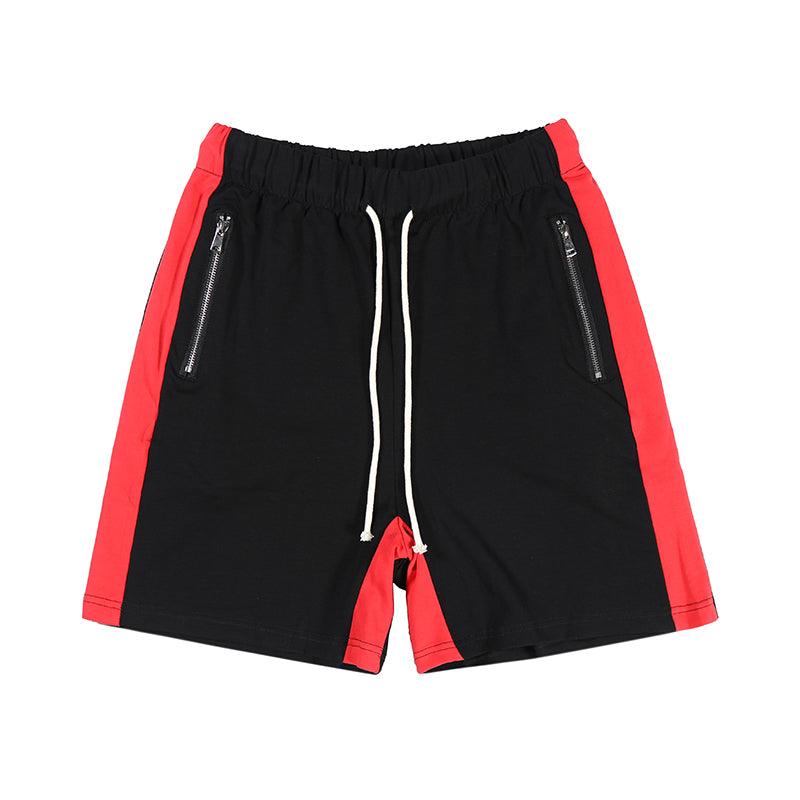 CZ Black & Red Track Shorts