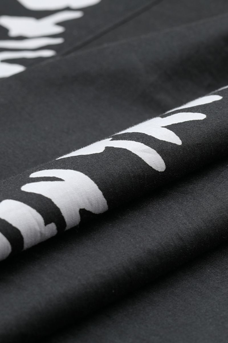 Mix7 Logo Printed Cuban S/S Shirt
