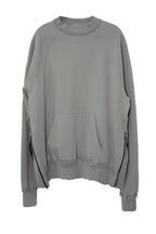 Unknown World Oversized Zipper Sweater