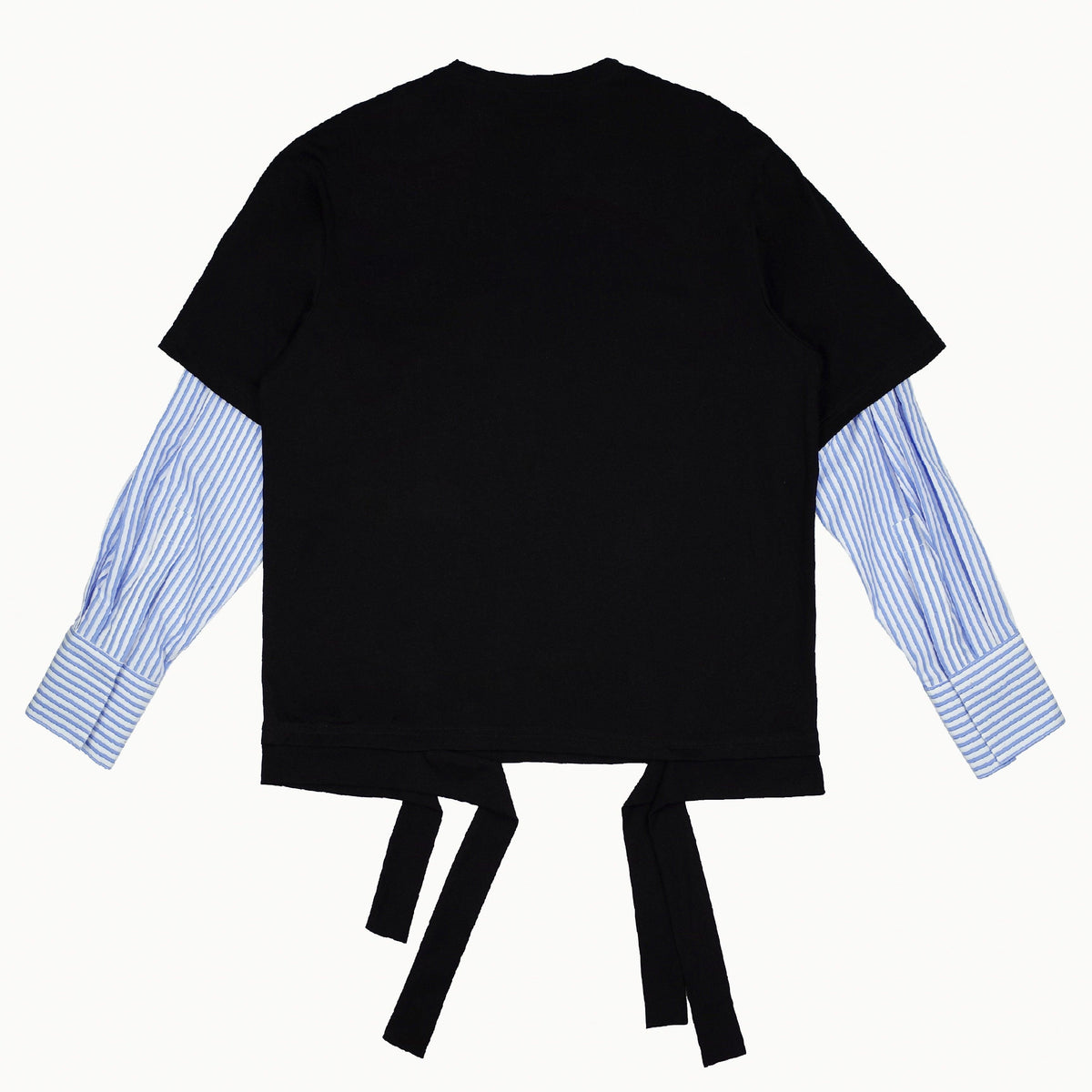 Empty Reference Stitched Shirt Sweater