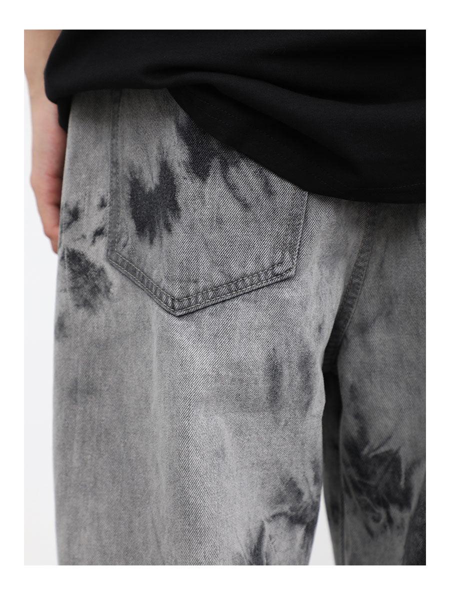 CZ Tie Dyed Loose Jeans