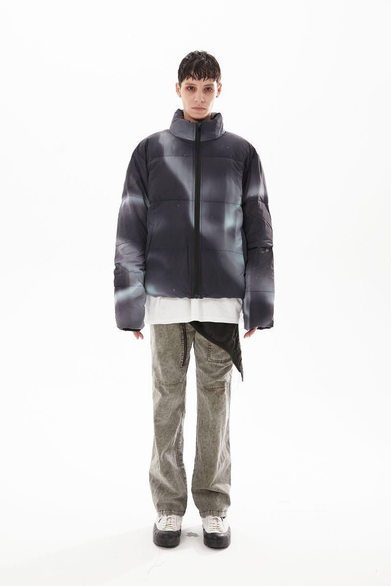 CZ Aurora Borealis Down Puffer Jacket