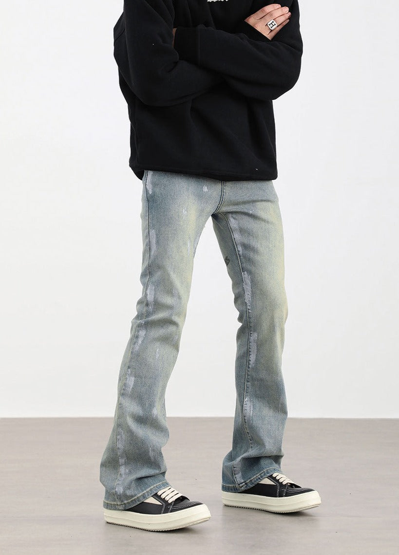 Splash Ink Mud Wash Jeans