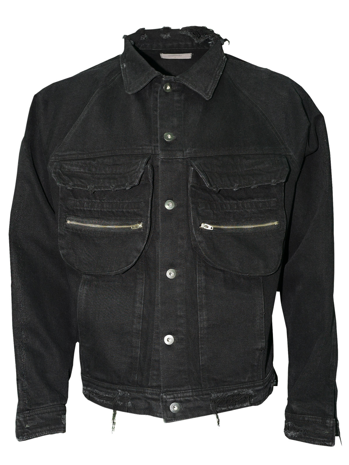 Unknown World Distressed Jeans Jacket
