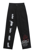 CZ ED Graffiti Straight Trousers