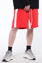 CZ Red & White Track Shorts