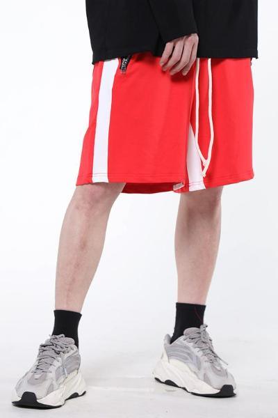 CZ Red & White Track Shorts