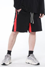 CZ Black & Red Track Shorts