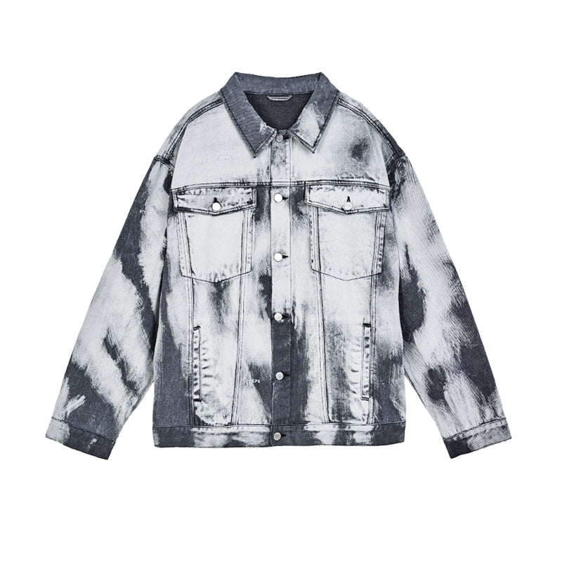 STEEPC Natural Washed Loose Jeans Jacket