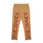 Antidote Embroidered Logo Straight Trousers