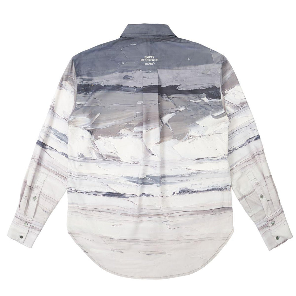 Empty Reference Beach Oil Painting Long Sleeve Shirt