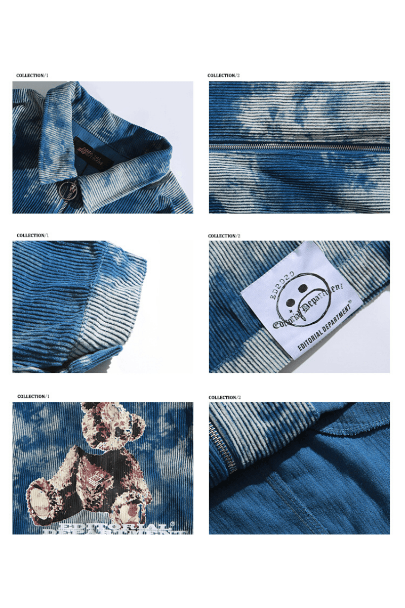 CZ ED Tie Dyed Corduroy Jacket