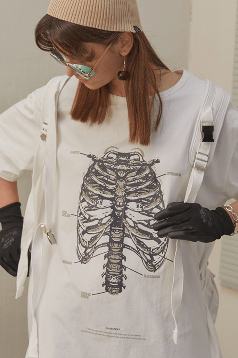 CHRROTA Rib Cage Tee