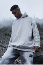 STEEPC Cable Knit Logo Hoodie
