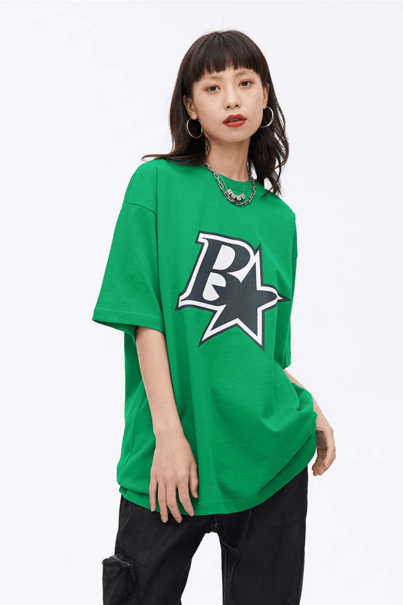 CZ B Printed Oversize Tee