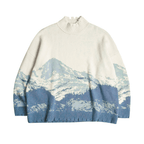 Snow Mountain Ripped Turtleneck
