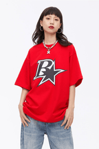 CZ B Printed Oversize Tee
