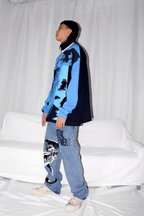 CZ Eyes Printed Sweater