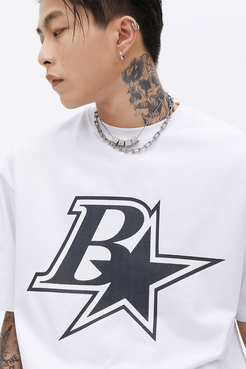 CZ B Printed Oversize Tee