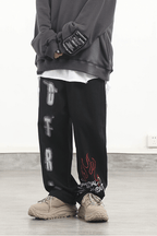 CZ ED Graffiti Straight Trousers