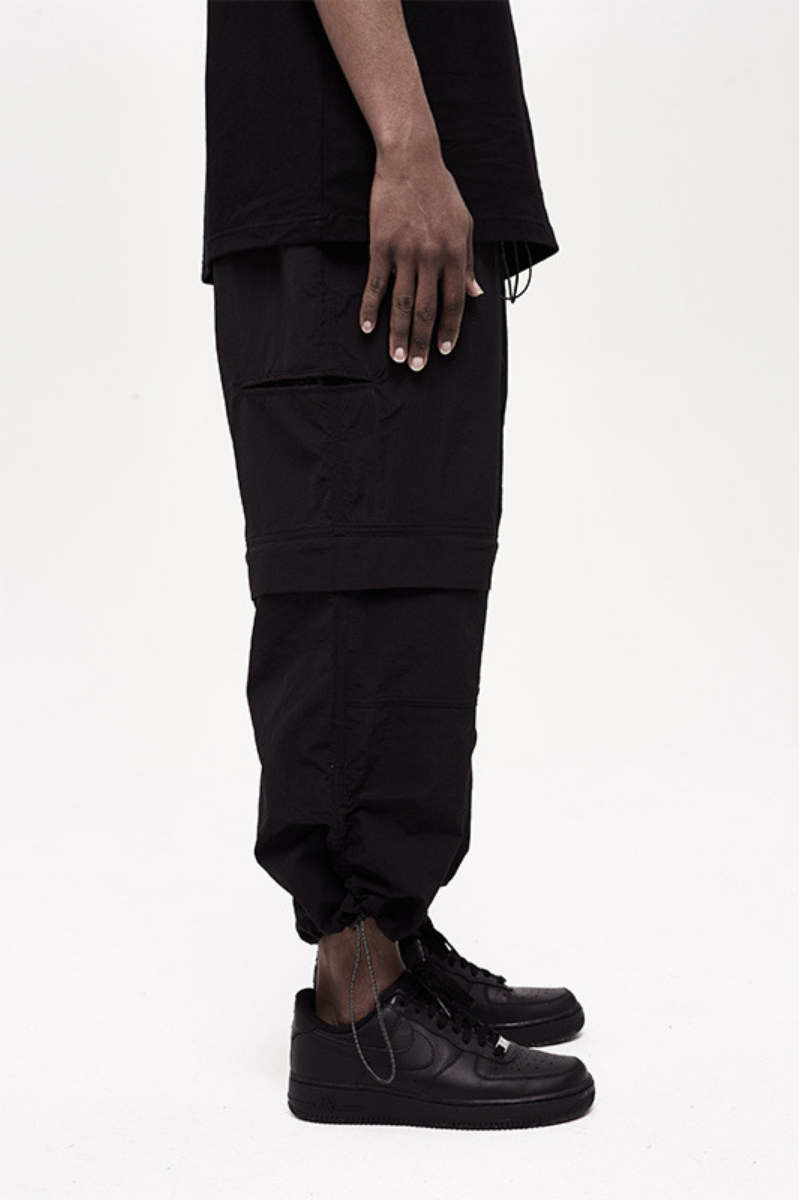 STEEPC Detachable Logo Pants