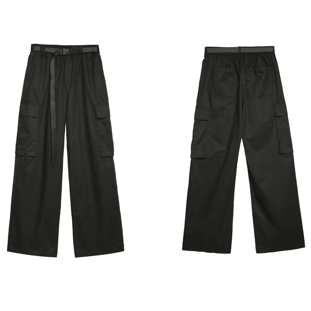 CZ Black Straight Belt Cargos