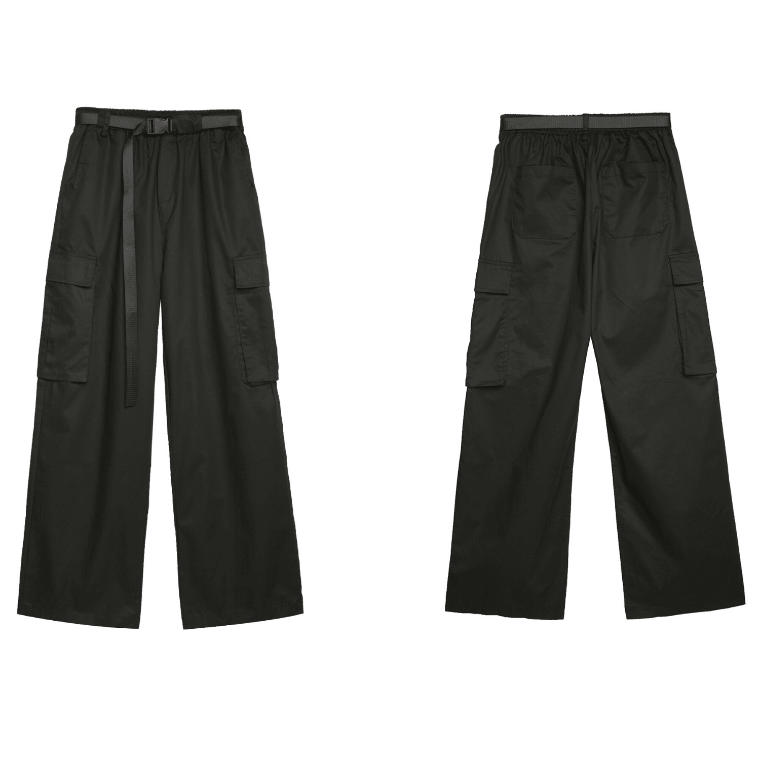 CZ Black Straight Belt Cargos