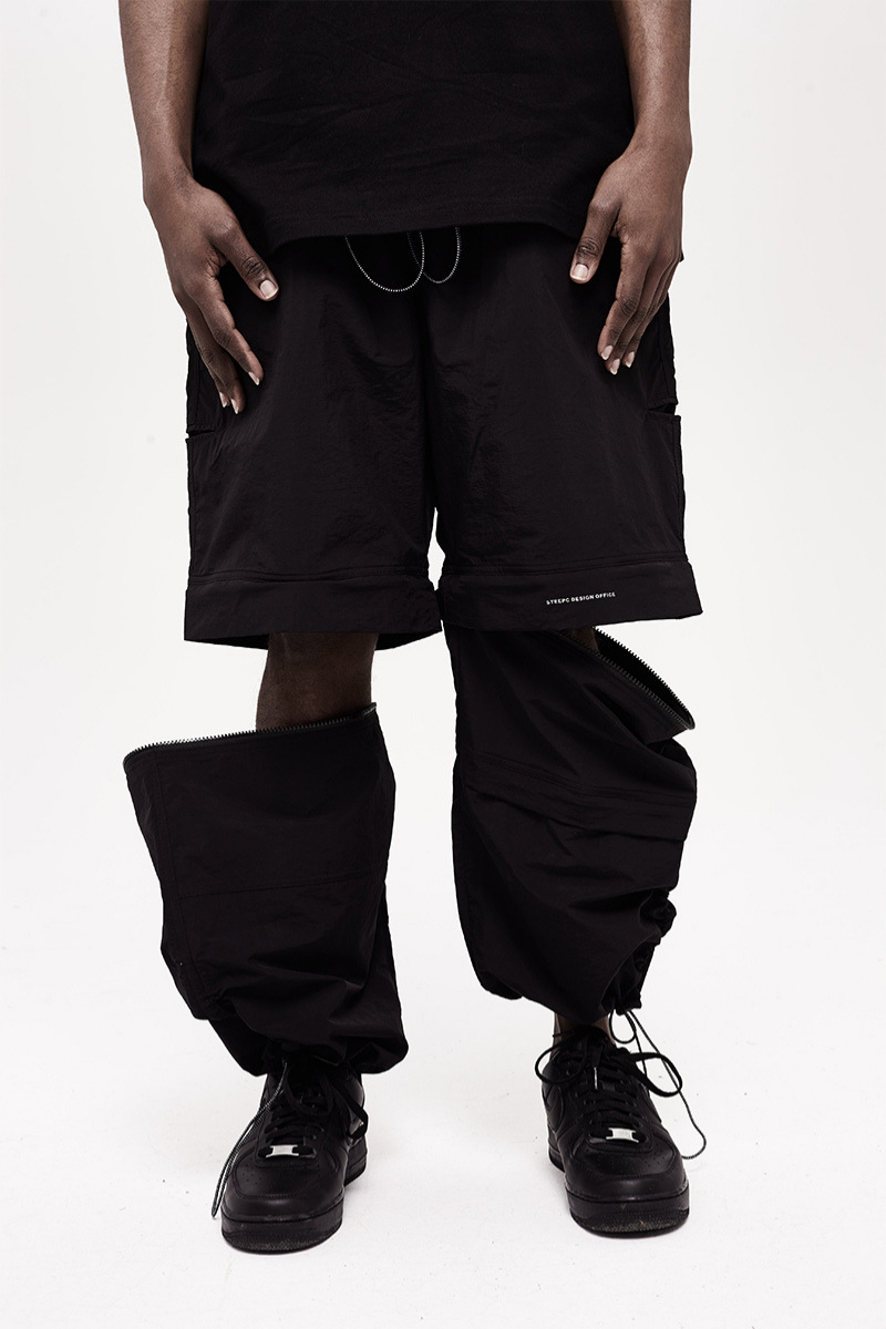 STEEPC Detachable Logo Pants