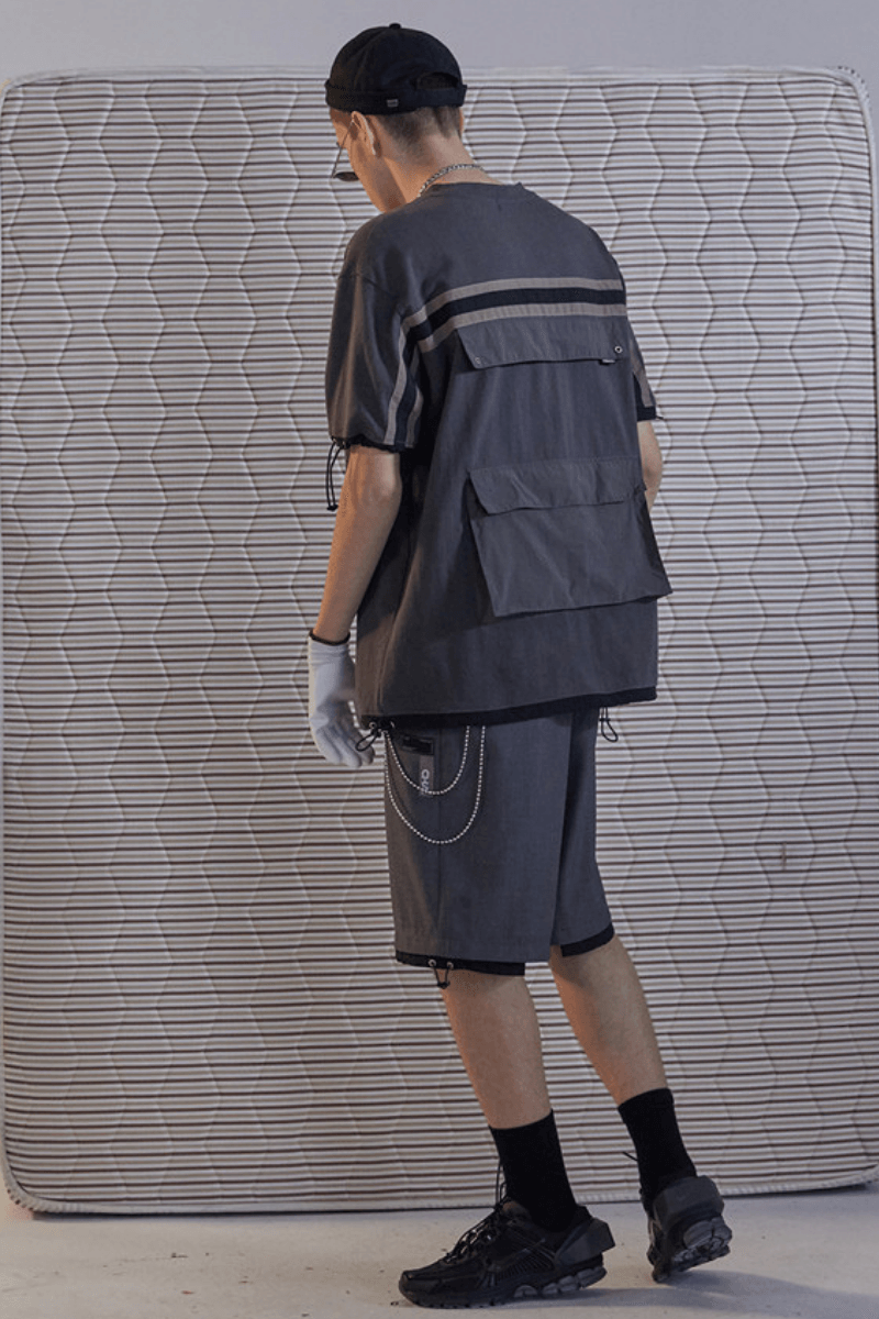 CHRROTA Guochao Tools Retro Shorts