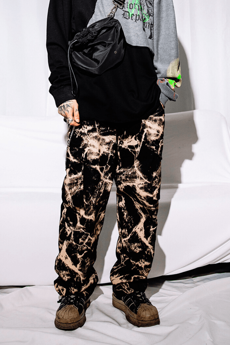 CZ Dark Dyed Cargo Trousers