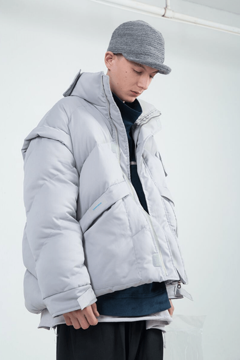 BNP Detachable Neckline Down Jacket - UK Only