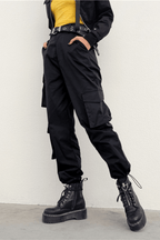 CZ High Waist Cargos