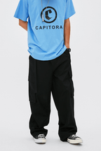 CZ Black Straight Belt Cargos
