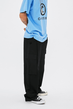 CZ Black Straight Belt Cargos