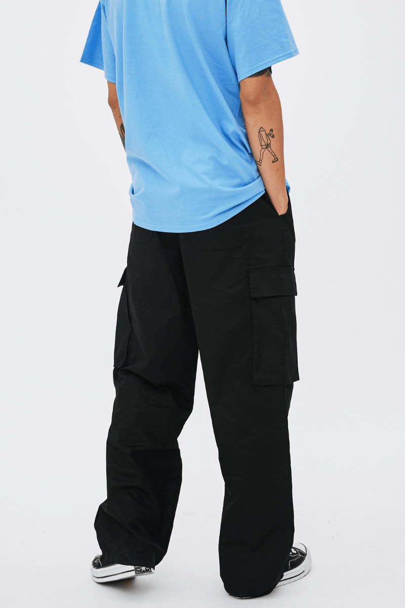 CZ Black Straight Belt Cargos