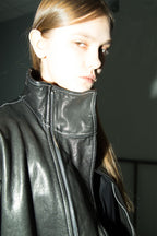 Unknown World FW17 Irregular Leather Coat
